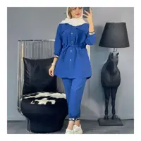 مانتو شلوار اسپرت دخترانه شیک و همه جا پوش دارای 8رنگ زیبا