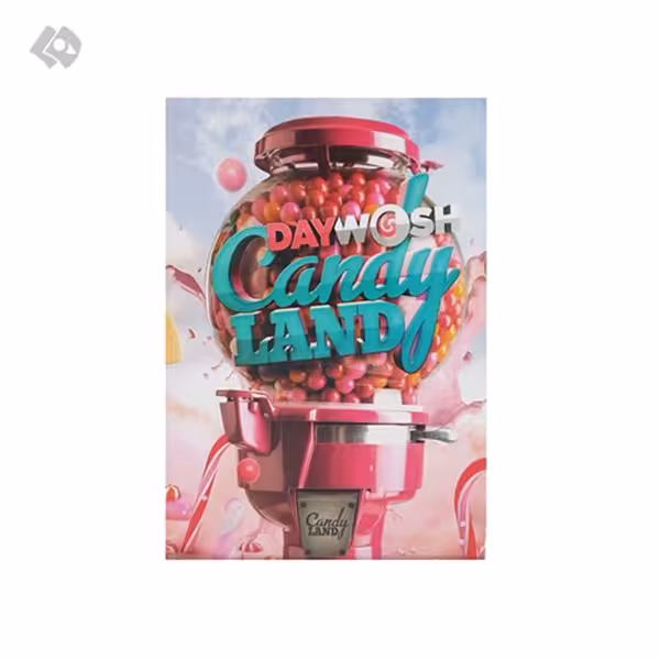 دفتر یادداشت مدل CANDYLAND کد 493 برند همیشه نوت