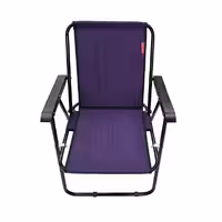 صندلی سفری تاشو (بنفش) مدل APP-179 کاوردار