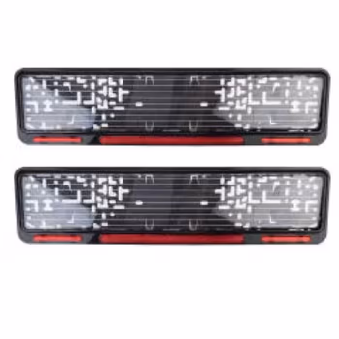 قاب پلاک طلق دار بسته2عددی