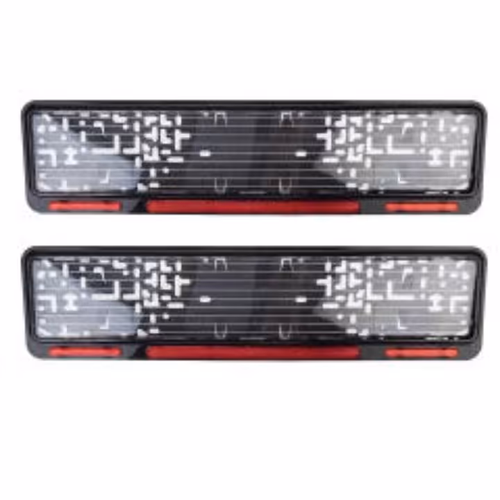 قاب پلاک طلق دار بسته2عددی