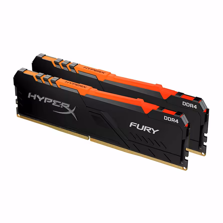 رم کینگستون HyperX FURY RGB 32GB 16GBx2 3200MHz CL16