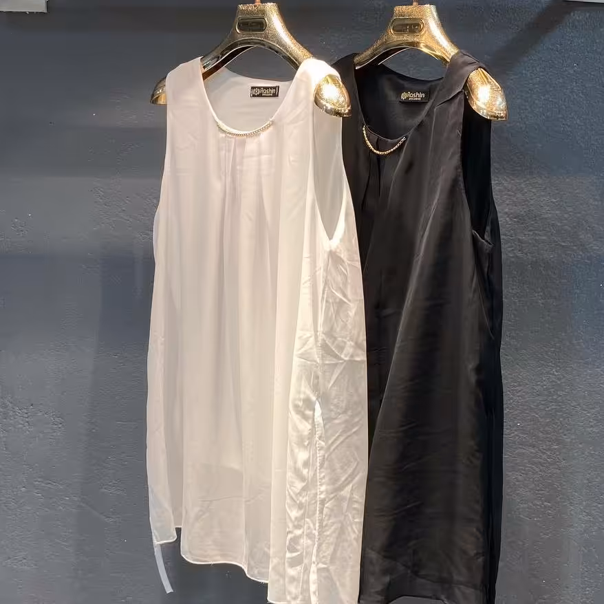 تاپ حریر آستر دار