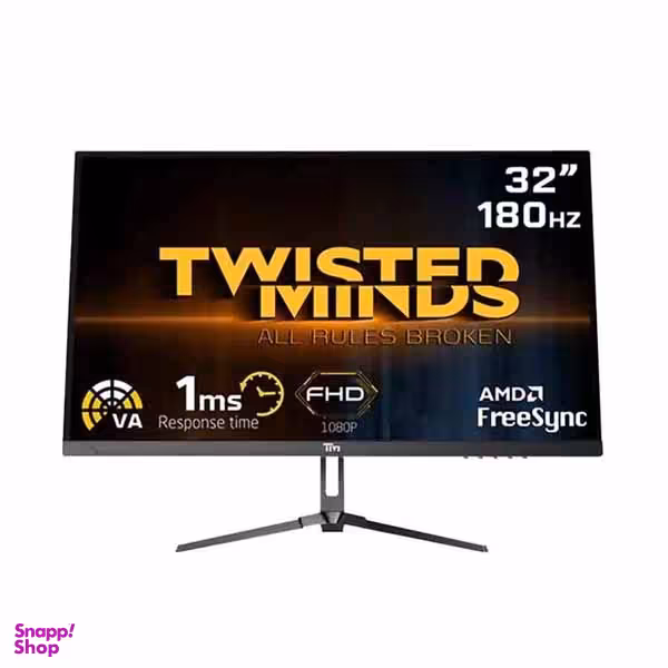 مانیتور گیمینگ تویستد مایندز مدل TM32FHD180VA سایز 32 اینچ