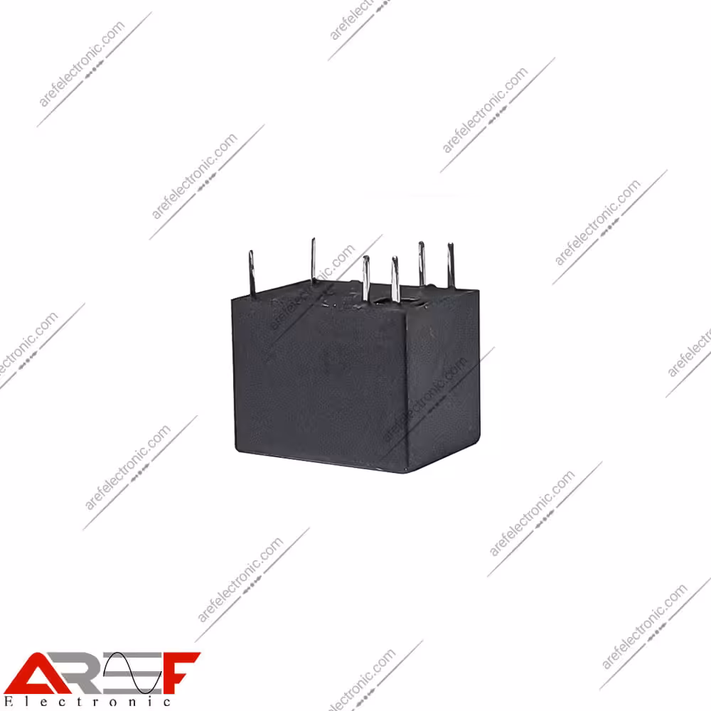 رله HKF مدل 4102S-112E دارای 12 ولت 3 آمپر 6 پین - فروشگاه عارف الکترونیک