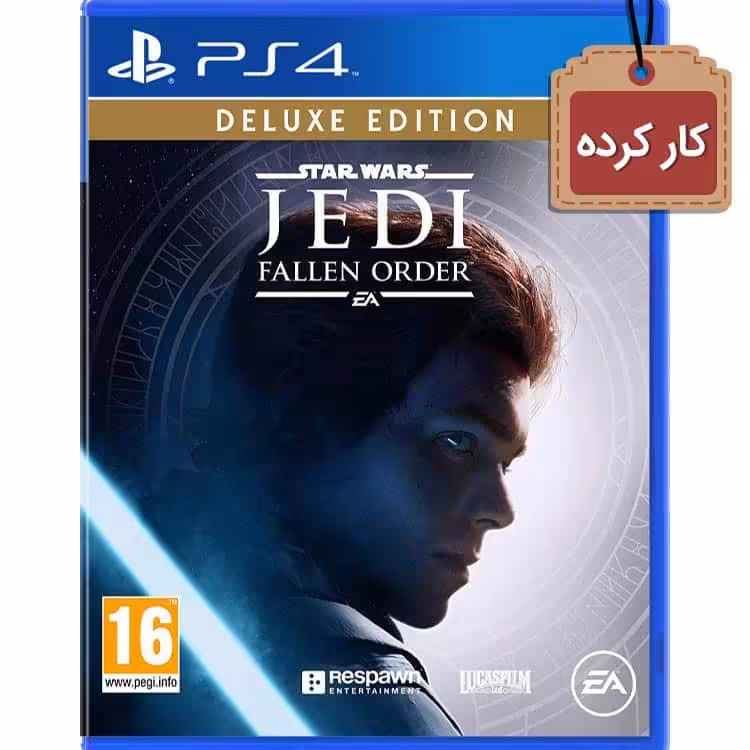 دیسک بازی Star Wars Jedi: Fallen Order Deluxe Edition کارکرده – مخصوص PS4