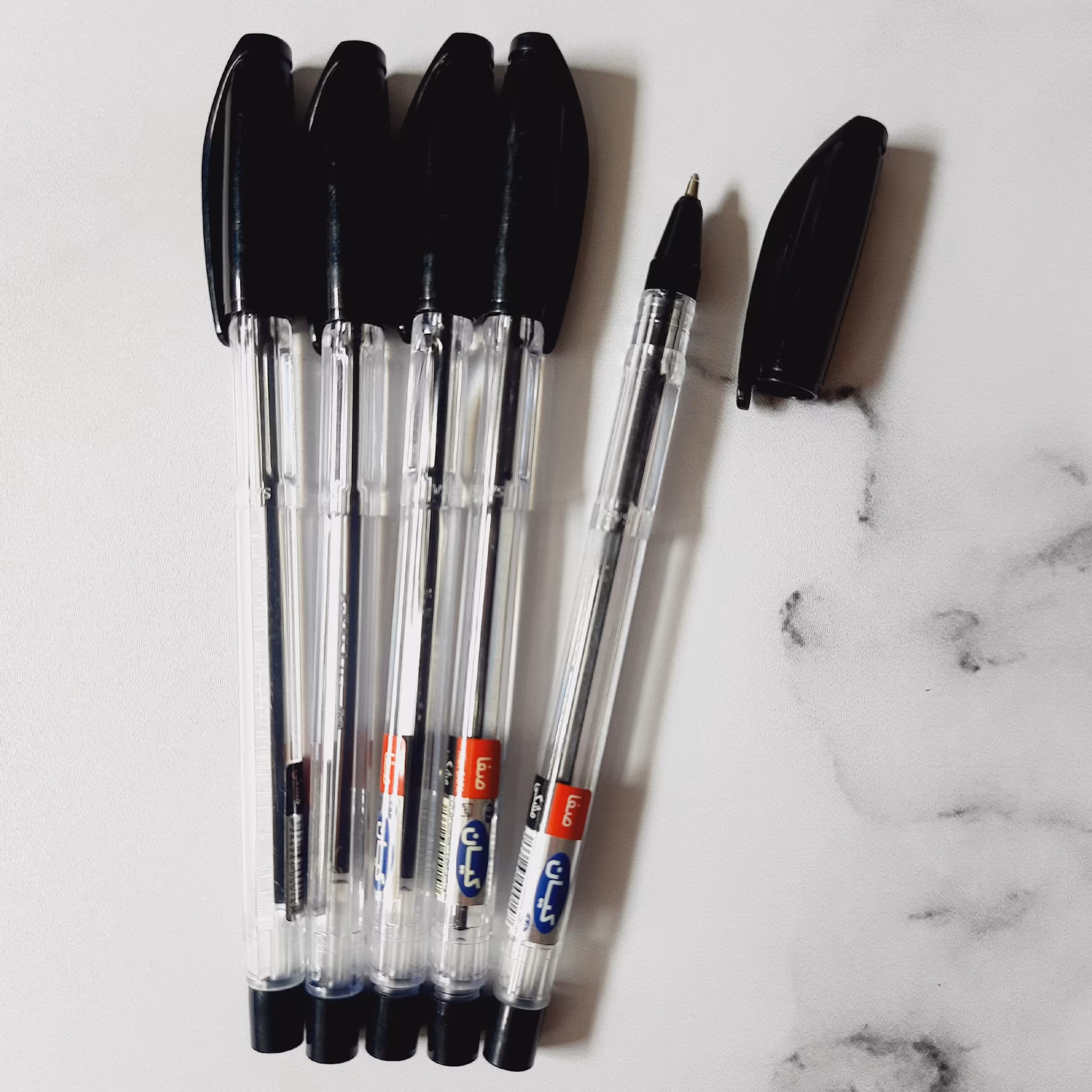 خودکار کیان مشکی نوک 0.7 میل و 0.1میل