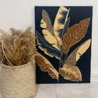 تابلو برگ برجسته ابعاد 60در90قابل اجرادرابعاد مختلف