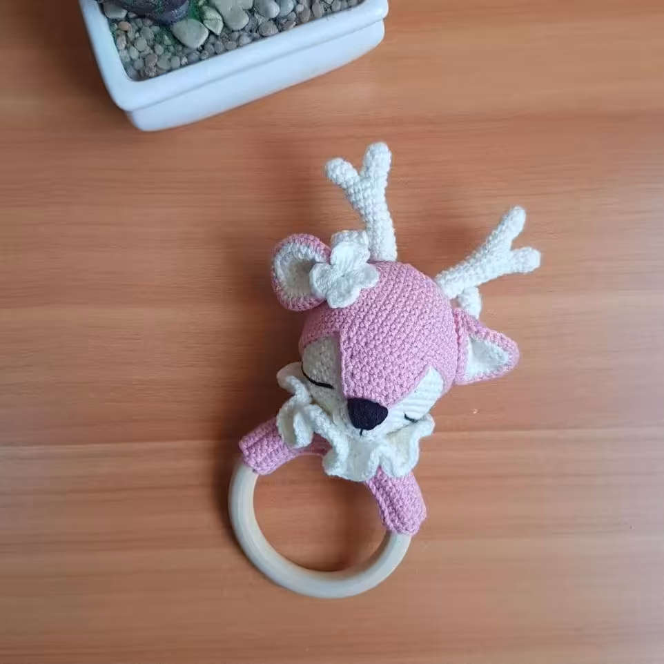 نه به جنس چینی  عروسکهای زیبا با بهترین کاموا