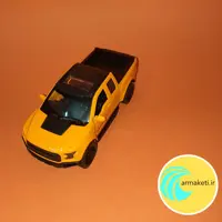 ماکت فورد فلزی زرد 3درب باز شو