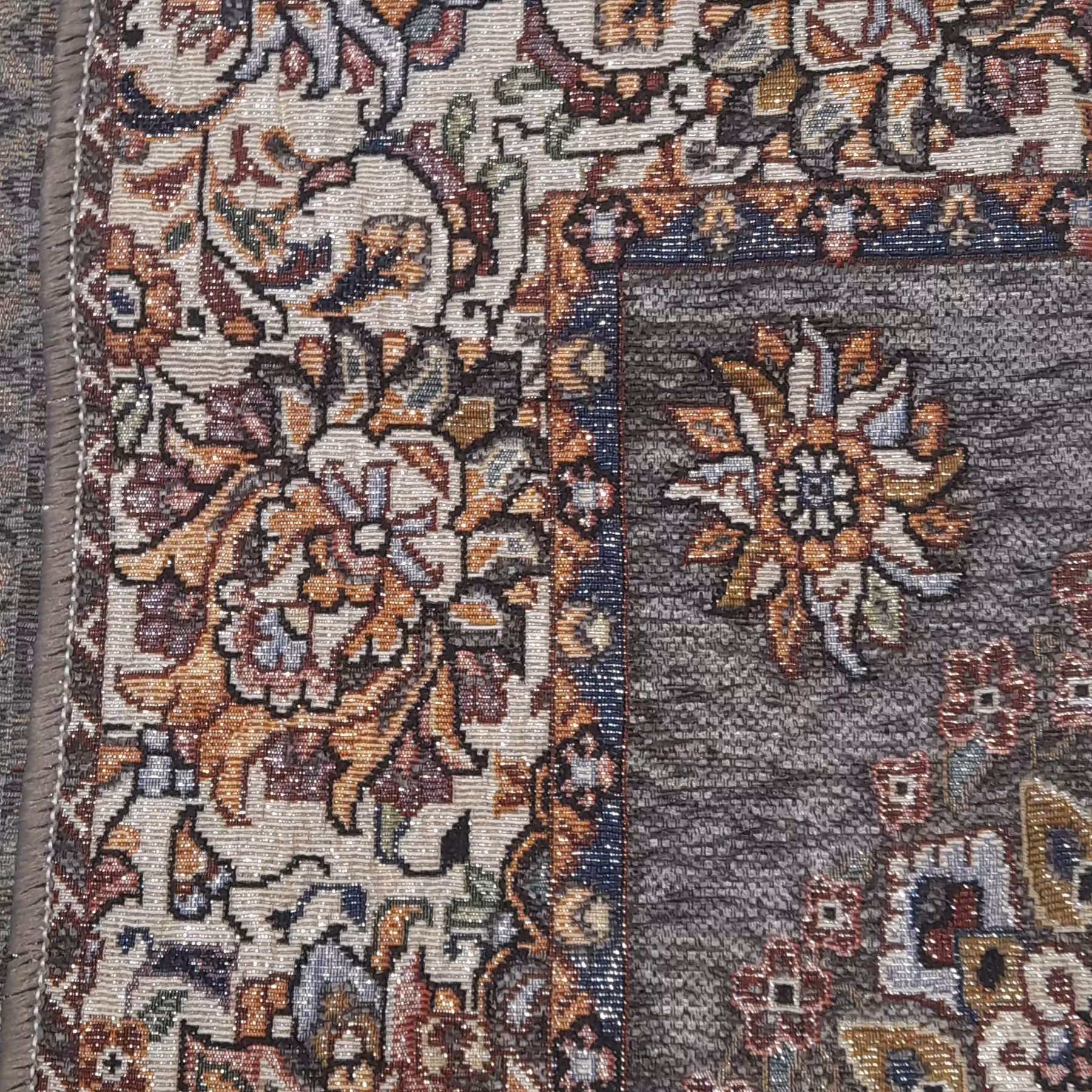 روفرشی پادری مخمل زرکوب  