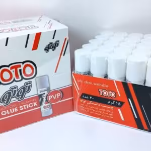 چسب ماتیکی 15 گرمی توتو بسته 30 عددی