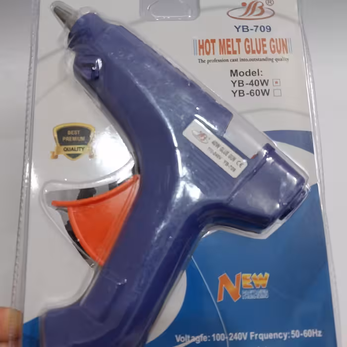 تفنگ چسب حرارتی بزرگ 40 وات موجود در خرازی نفیس