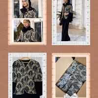 مانتو مجلسی سوزن دوزی شاهان زنانه کد 6641