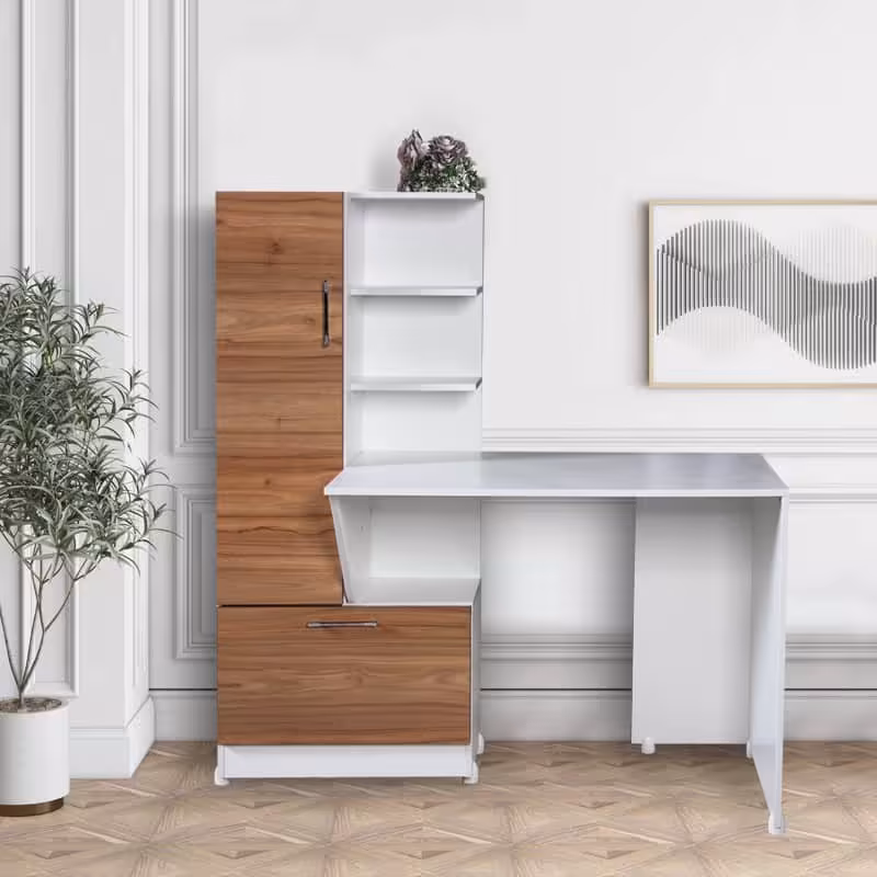 میزتحریرکتابخانه مدرن