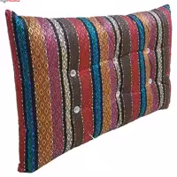 پشتی مستطیل جاجیم آریانا مدل لوزی