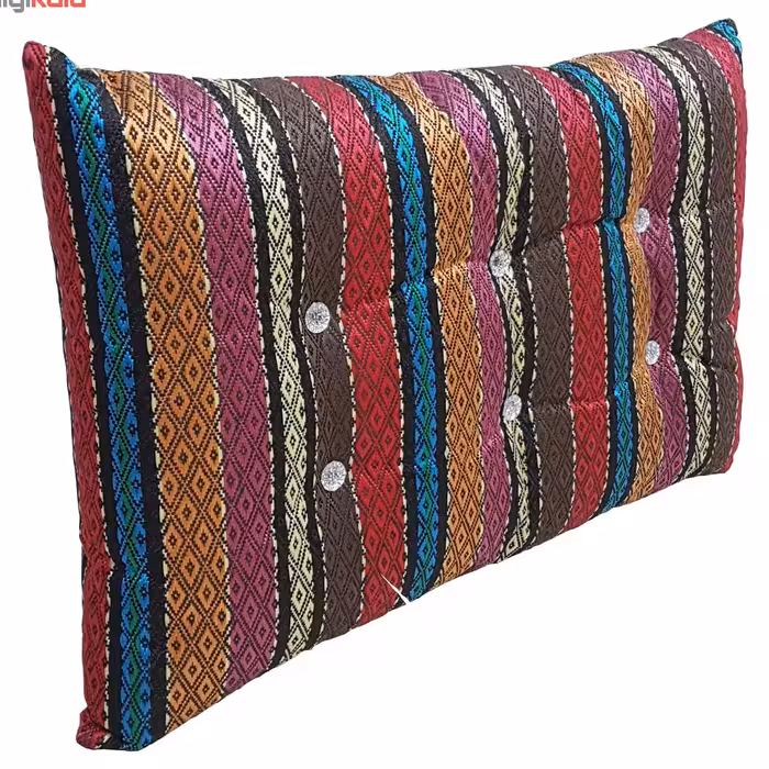 پشتی مستطیل جاجیم آریانا مدل لوزی