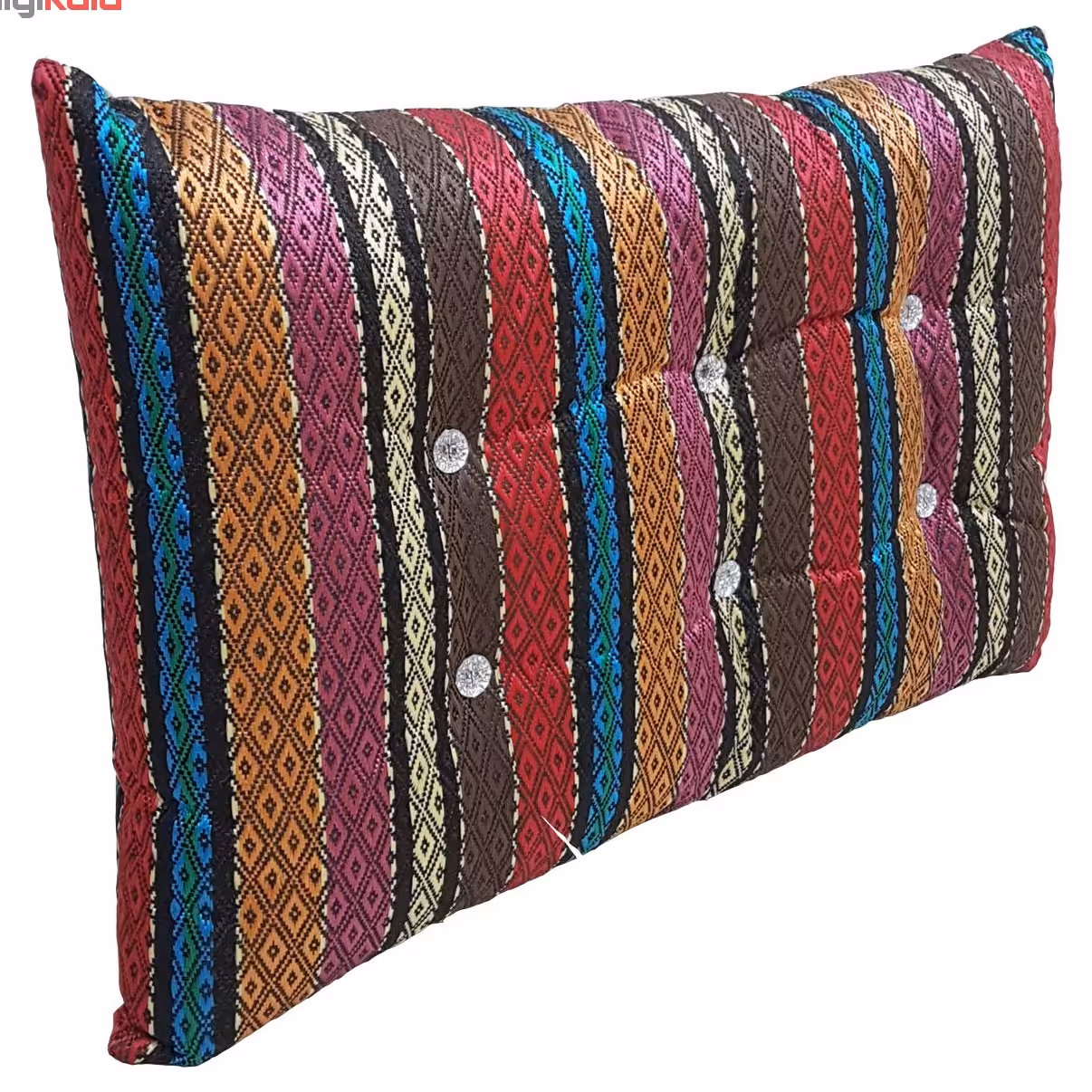 پشتی مستطیل جاجیم آریانا مدل لوزی