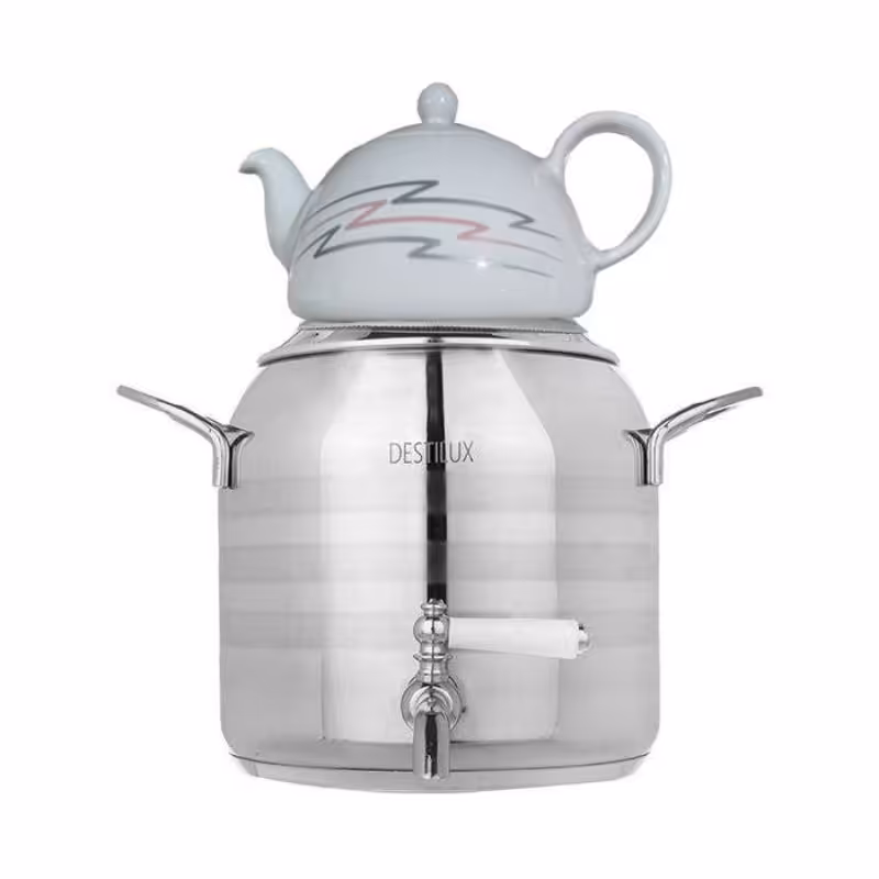 کتری وقوری شیر دار  مارک دستی لوکس