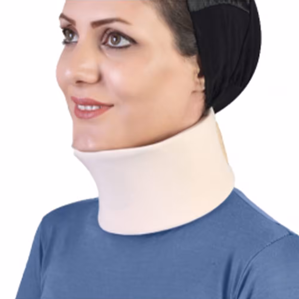 گردنبند طبی چانه دار50600طب و صنعت-Teb&amp;sanat