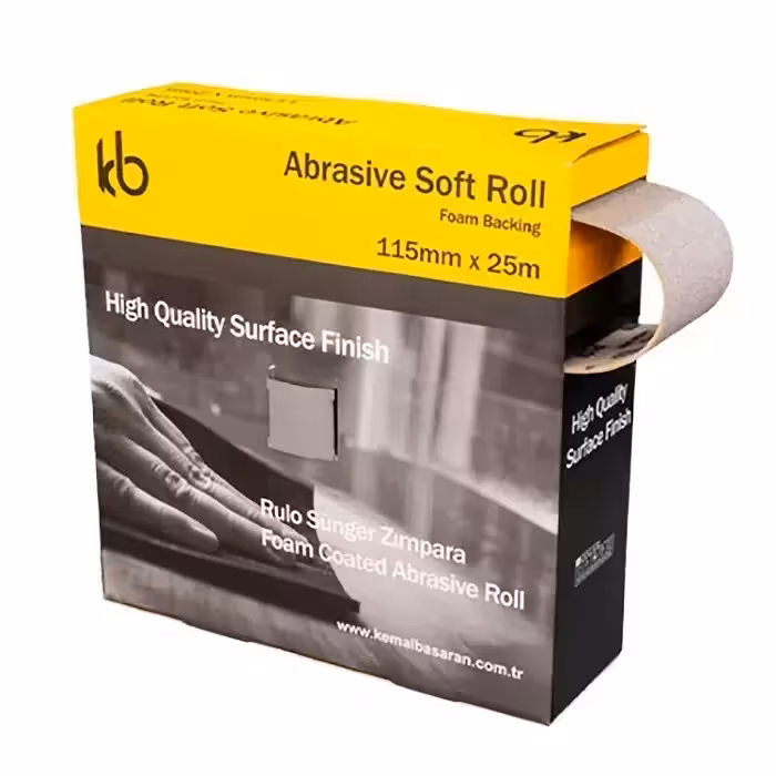 سمباده پشت اسفنجی رولی kb ترکیه(خیلی نرم p800)