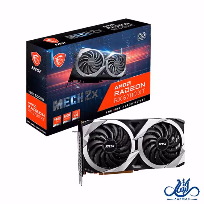 کارت گرافیک ام اس آی مدل MSI Radeon RX 6700 XT GAMING X 12G
