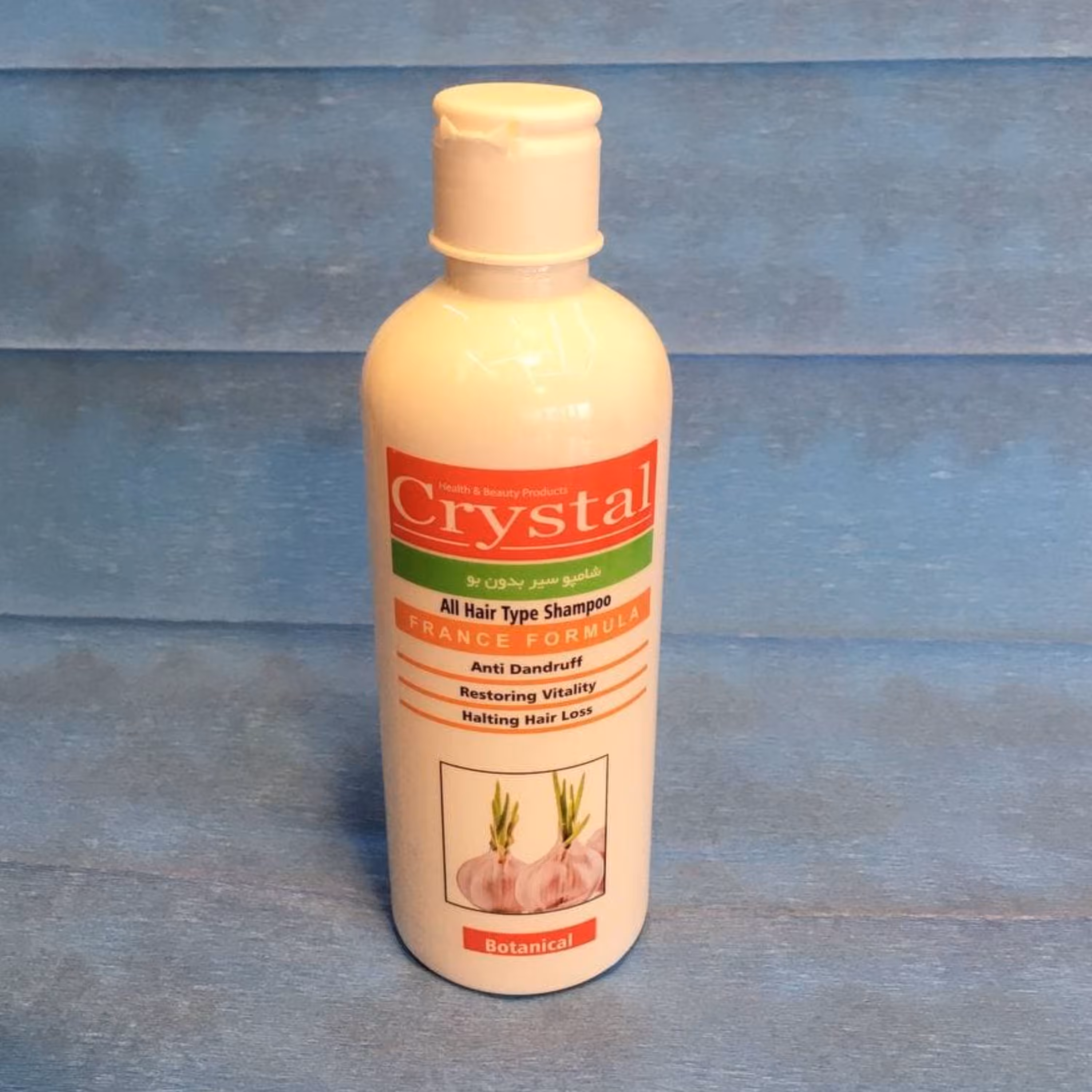 شامپو سیر بدون بو کریستال 400میل