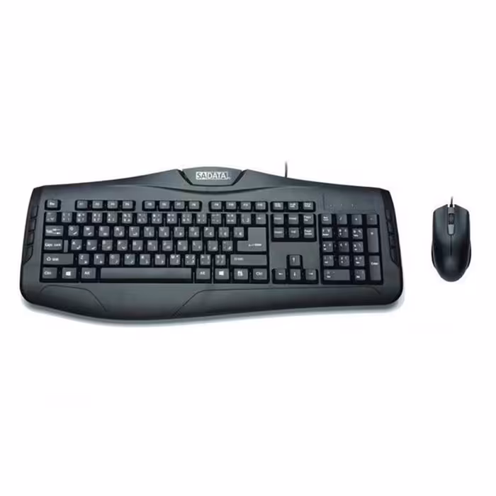 کیبورد و ماوس باسیم سادیتا مدل SKM-1655 با حروف فارسی