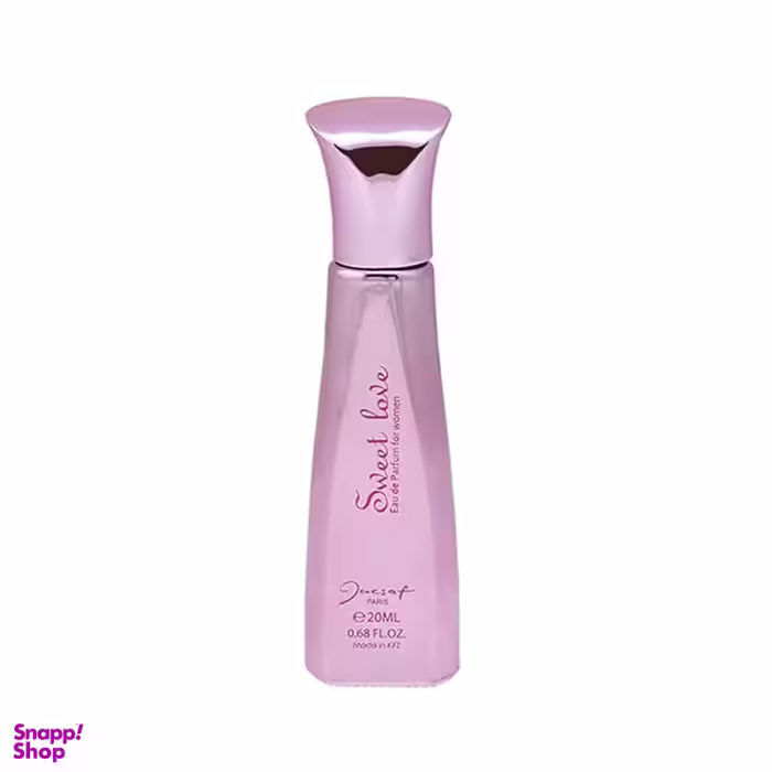 عطر جیبی زنانه ژک ساف مدل Sweet Love حجم 20 میلی‌ لیتر