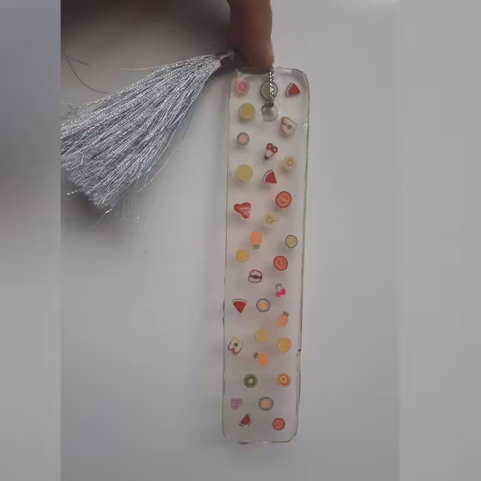 بوک مارک رزینی فیمو میوه ای