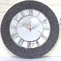 ساعت رزینی ماربل سفید