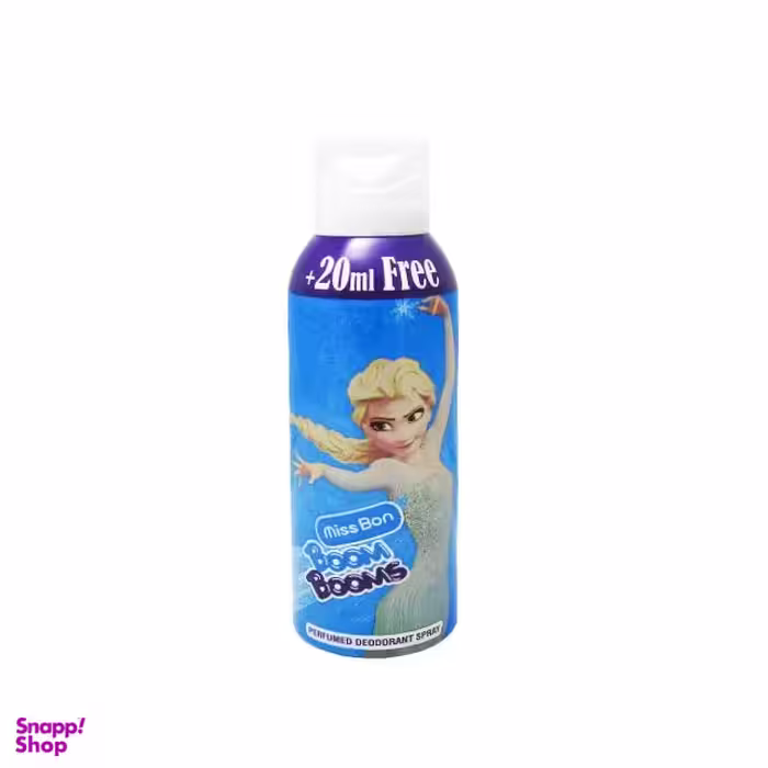 اسپری بدن بوم بومز (Boom Booms) مدل Frozen حجم 170 میلی‌لیتر