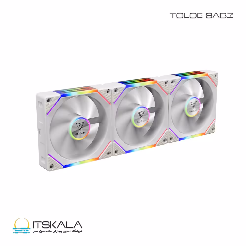 قیمت و خرید فن کیس گیم دیاس مدل AEOLUS P2-1203 WH | ITSKALA