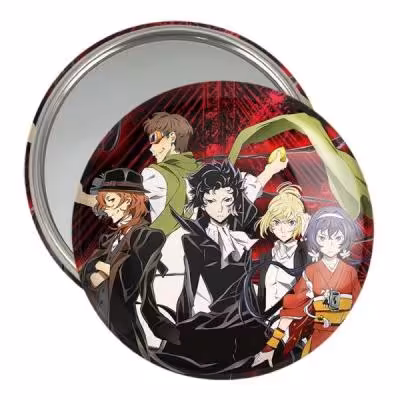 آینه جیبی خندالو مدل مافیای بندر انیمه سگ های ولگرد بانگو کد 11776