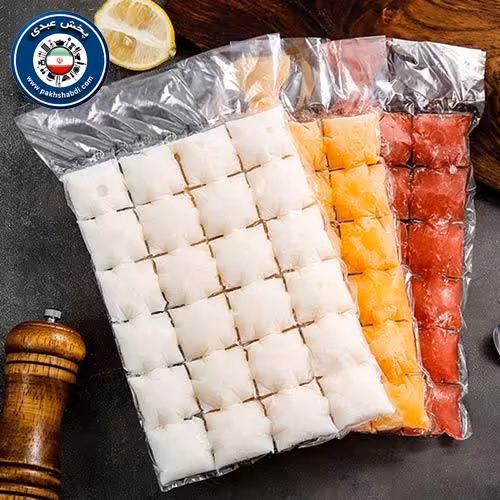 کیسه یخ تگرگی مدل 10 برگه 24 تایی خارجی