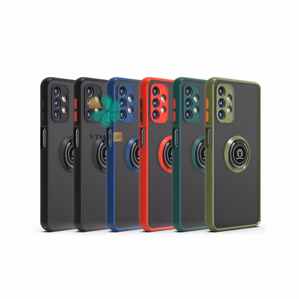 قاب گوشی سامسونگ Samsung A32 4G مدل پشت مات رینگ دار