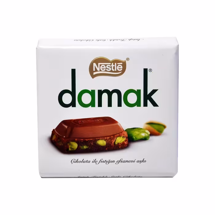 شکلات با پسته داماک 60 گرم نستله - nestle