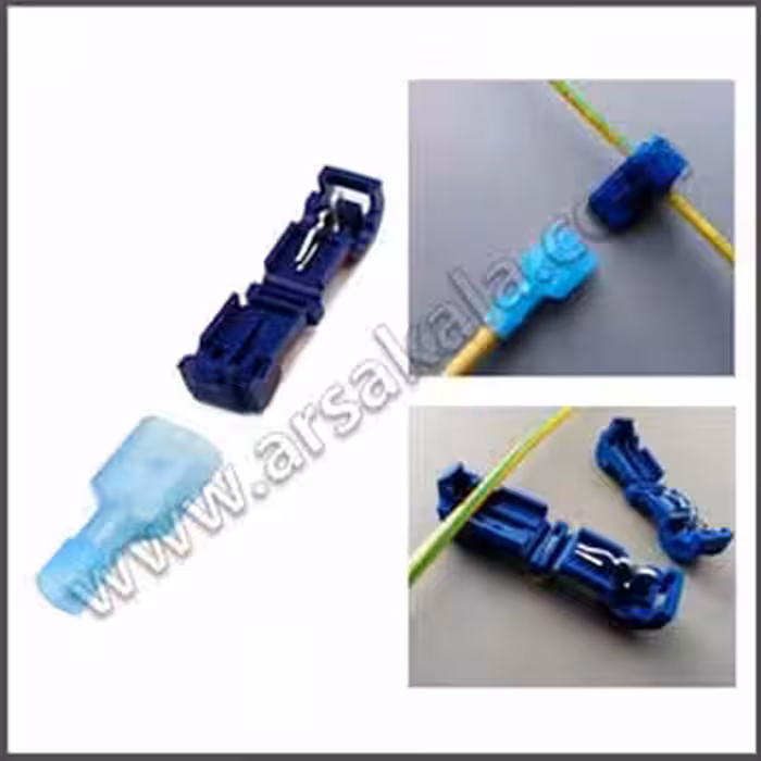 کانکتور T کابل 0.75 تا 1.5 میلی متری