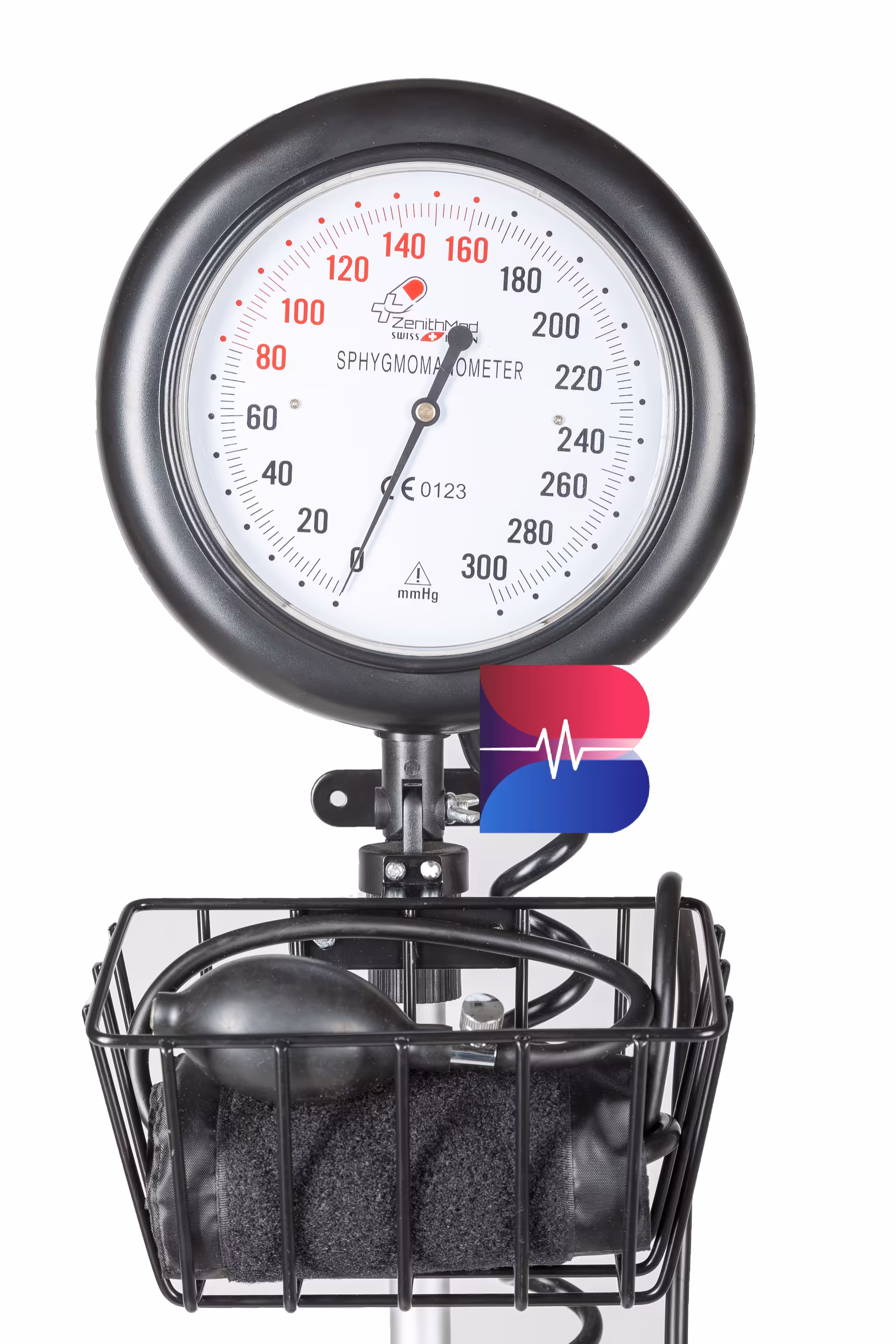 فشارسنج عقربه ای ایستاده سبد دار زنیت مد مدل Zenithmed ZTH-7003