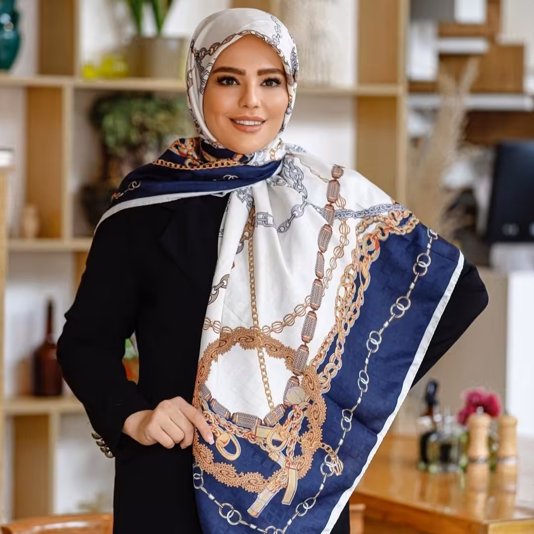 روسری طرح زنجیری نخی03