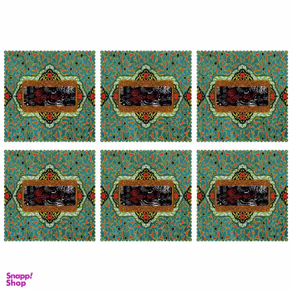 زیربشقابی مدل U1-42411 بسته 6 عددی