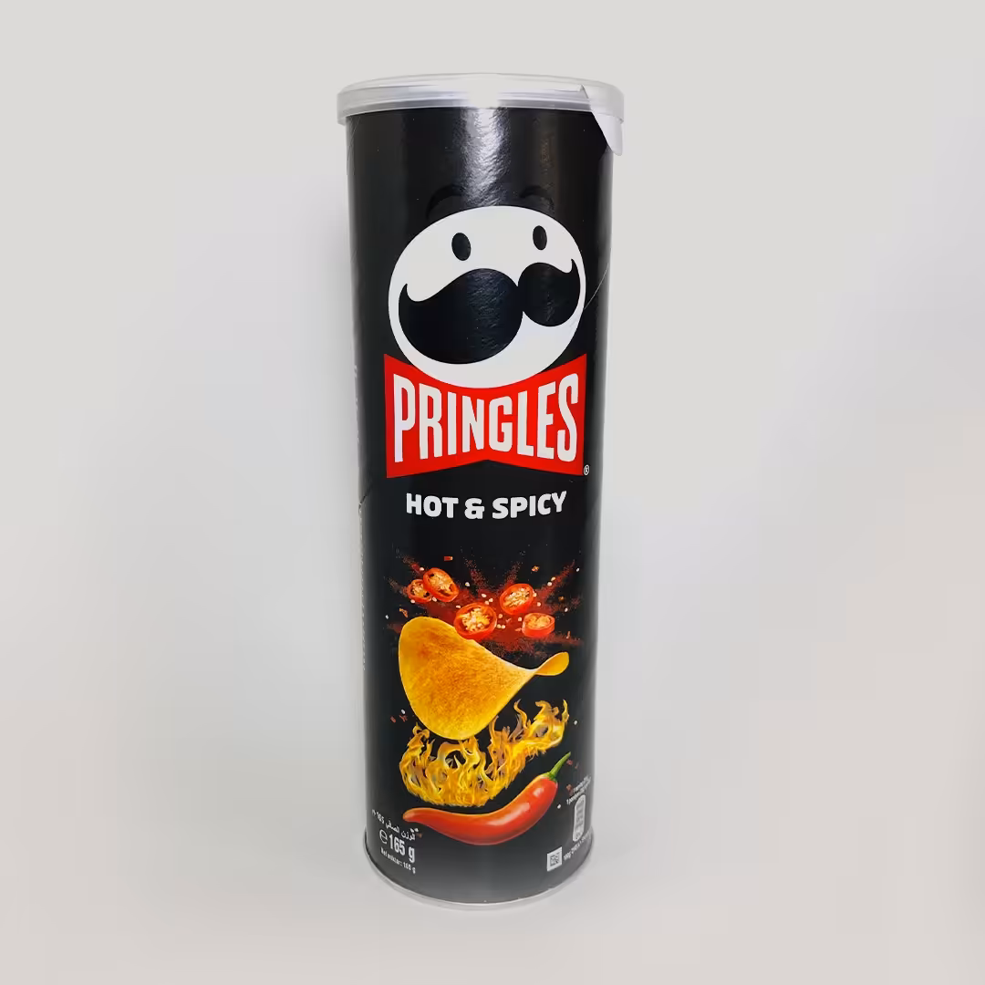 چیپس پرینگلز با طعم فلفلی  (اصل) 165 گرم