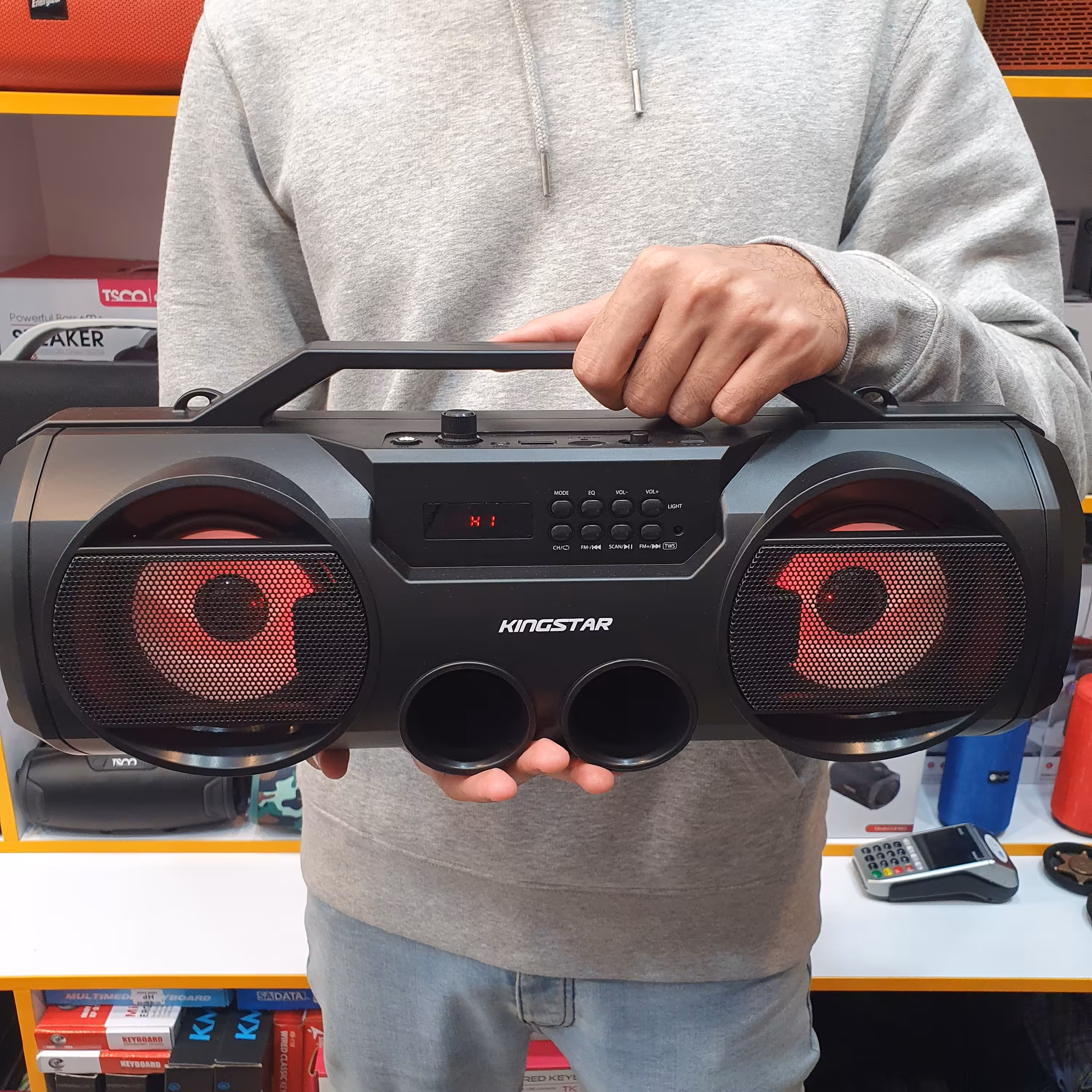 اسپیکر بلوتوث شارژی کینگ استار پارتی  kingstar 262