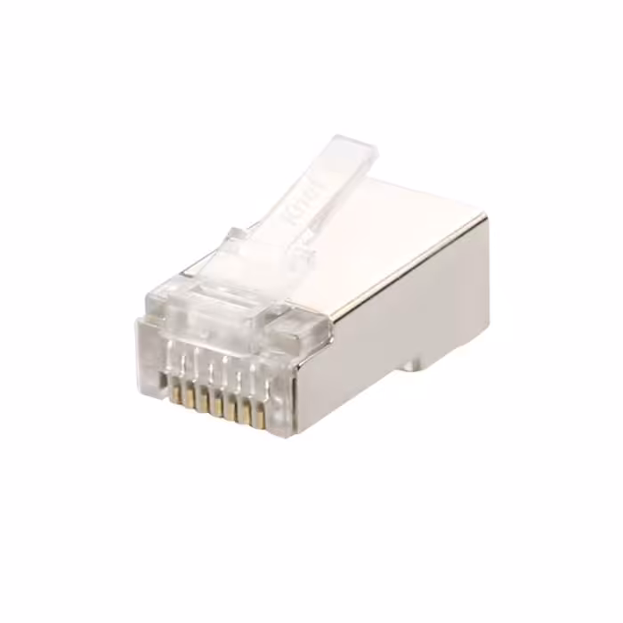 کانکتور Rj45 Cat6 STP کی نت پلاس مدل K-N203 بسته 100 عددی
