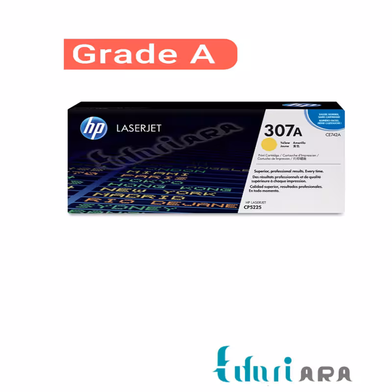 کارتریج رنگی اچ پی رنگ زرد مدل HP 307A