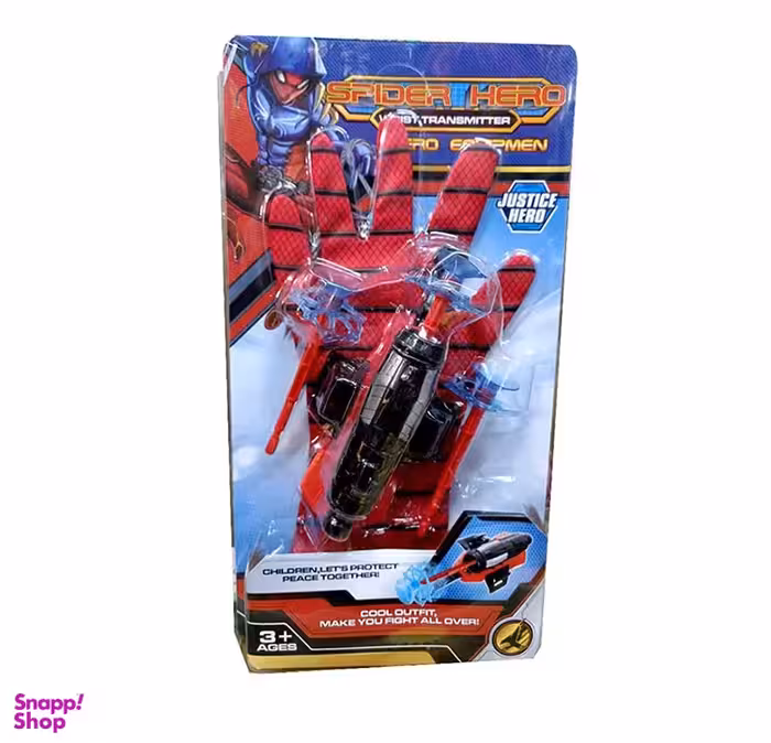 دستکش تیر پرتابی طرح مرد عنکبوتی