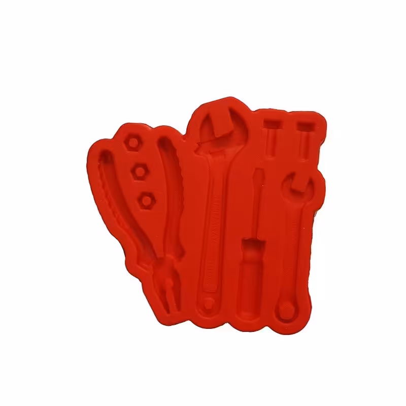 قالب سیلیکونی مولد فوندانت مدل ابزار آلات کوچک