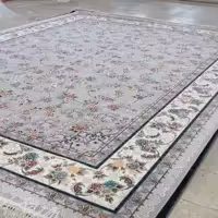 فرش ماشینی طرح گیلدا رنگ فیلی12متری700شانه تراکم2550