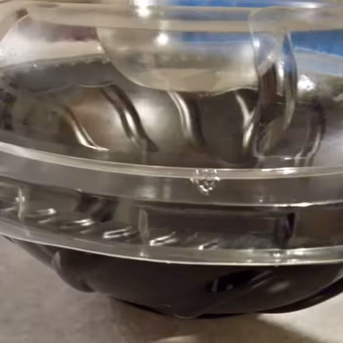 ظرف سالاد سزار یکبار مصرف با ظرف سس (کارتن 100 تایی)