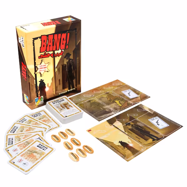 بازی کارتی بنگ غرب وحشی (bang)
